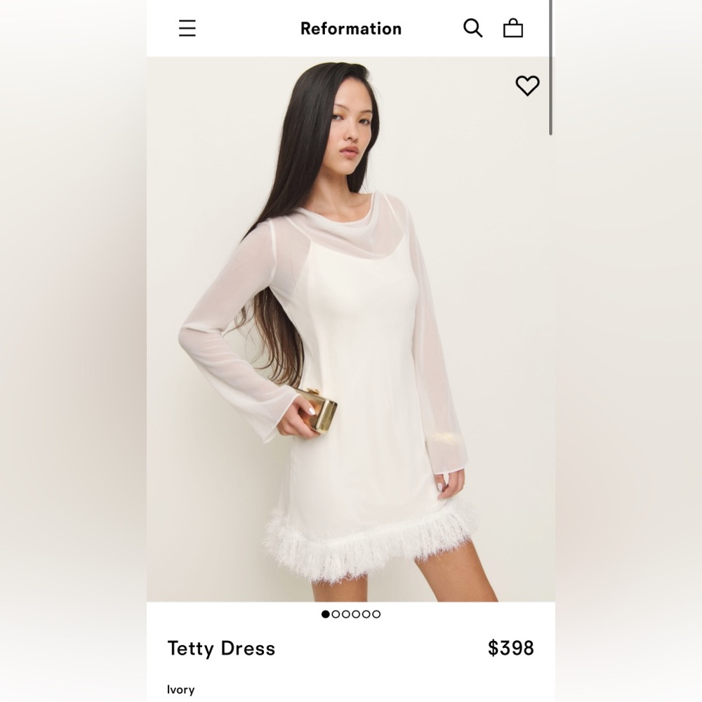 Reformationn Tetty Dress